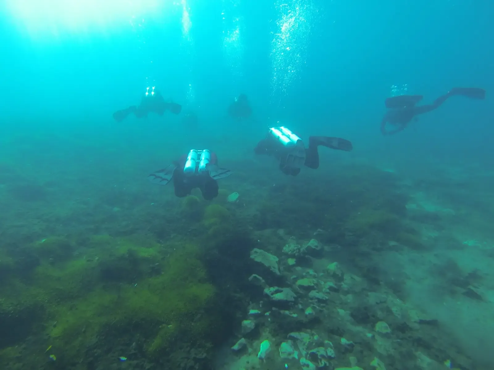 Immersione di allenamento