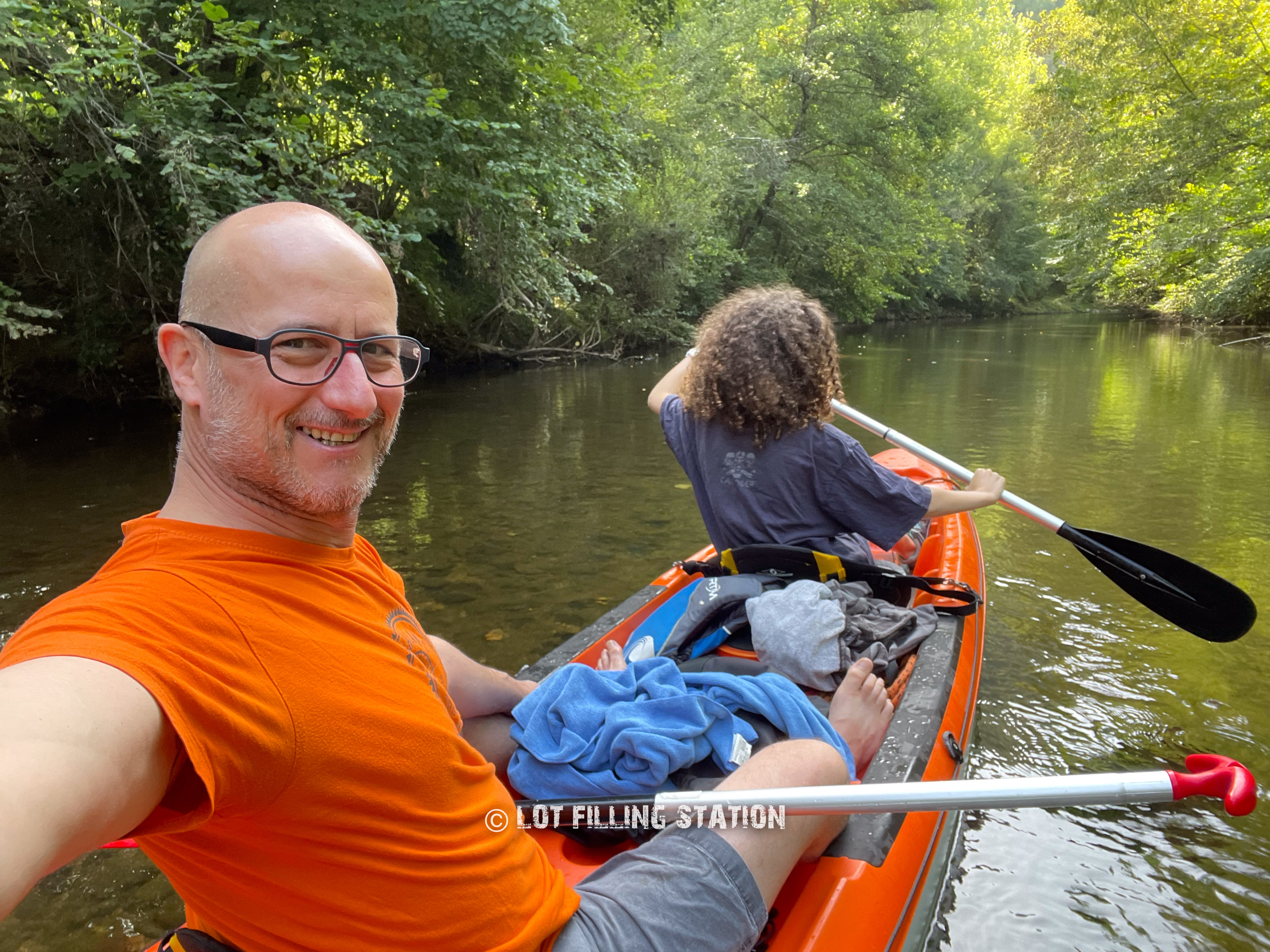 Descente du Lot ou du Célé en canoë