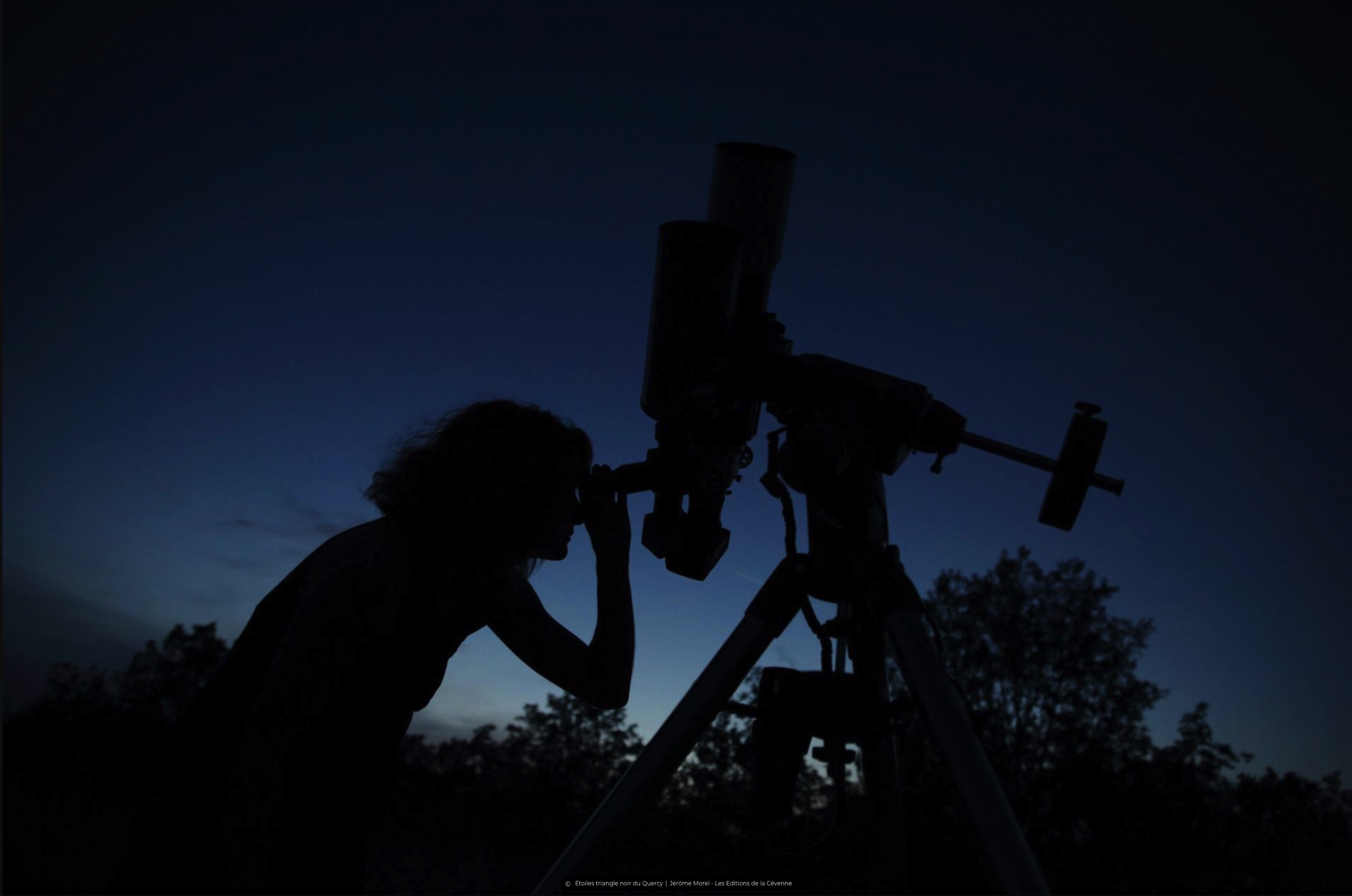 Observation des étoiles : Le Triangle Noir Du Quercy